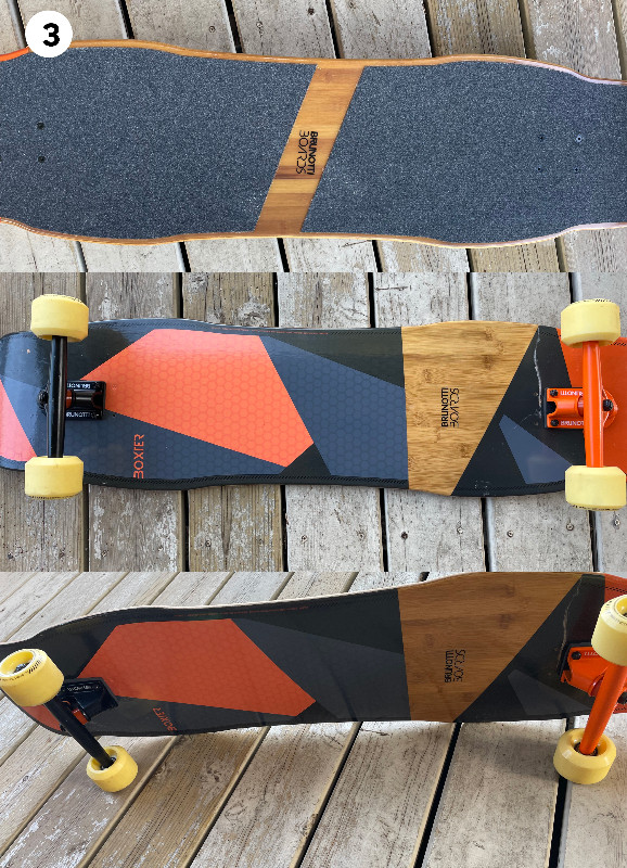 6 Brunotti Skateboards Longboards Miniboards Unused | Skateboard |  Peterborough | Kijiji
