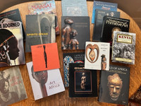17 Books African Art, Artifacts, Jewellery $450 OBO