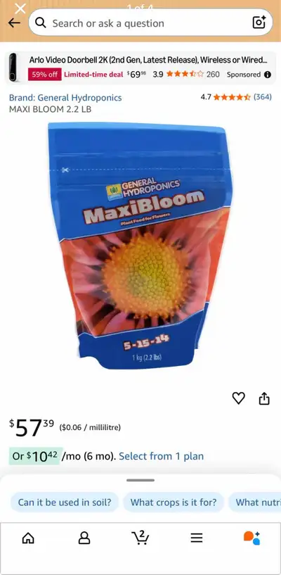 Brand new hydroponics plant fertilizer, View more