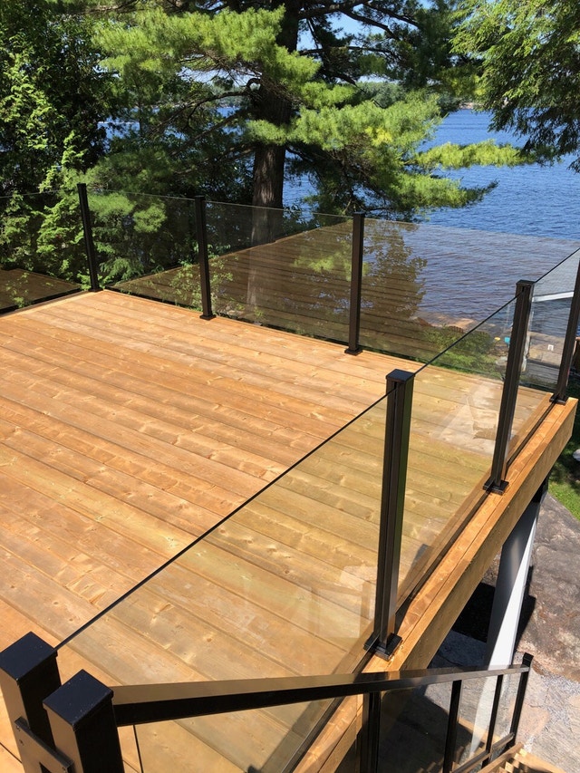 Custome Exterior Glass Railings Fence, Deck, Railing & Siding Kitchener / Waterloo Kijiji