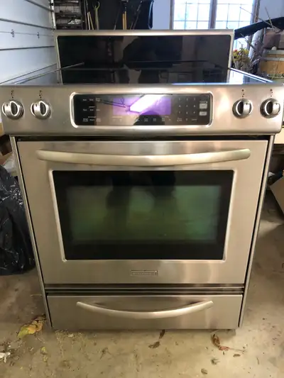 KitchenAid smooth top stove, View more