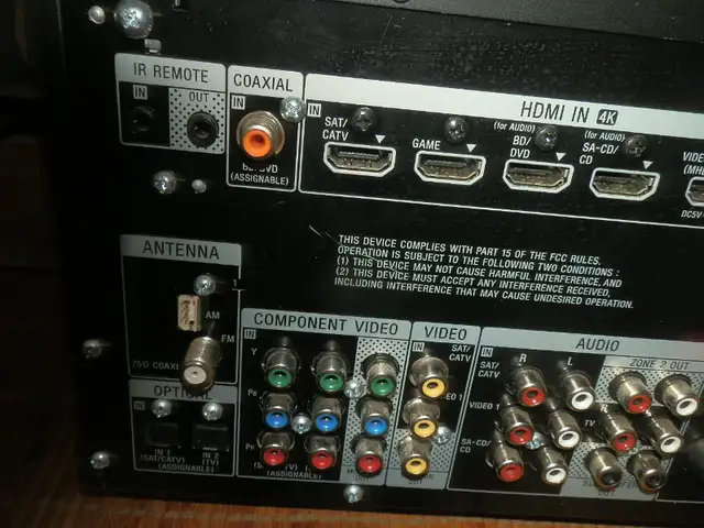 Sony STR-DN1050 7.2 Channel Home Theater AV Receiver - Black in Stereo Systems & Home Theatre in City of Halifax - Image 9