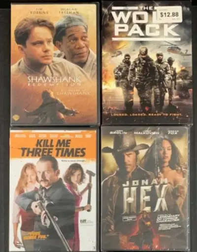 Perfect for Christmas presents or stocking stuffers. Selling brand new/Factory Sealed/unopened DVD’s...