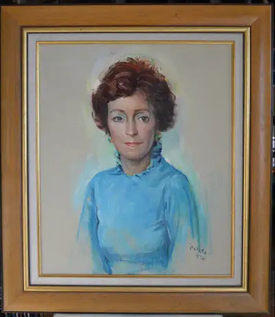 IACURTO, Francesco RCA (1908-2001)Oil on canvas Painting (1974), View more