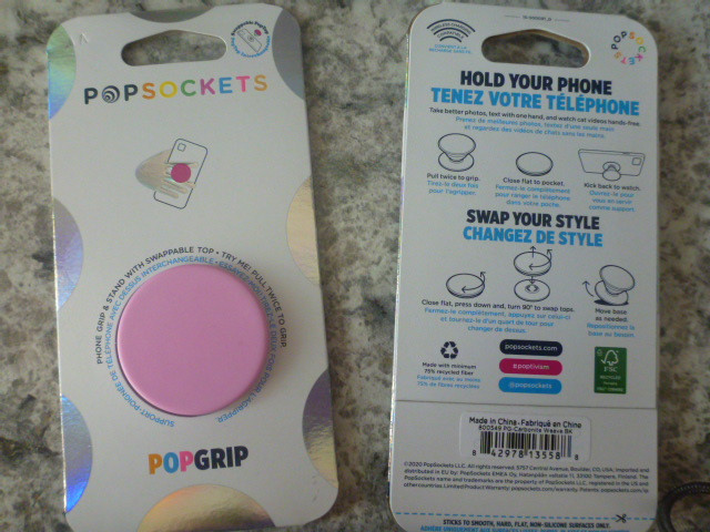 PopSockets: Pop Grip with Swappable Top for Phones and Tablets in Cell Phone Accessories in Dartmouth