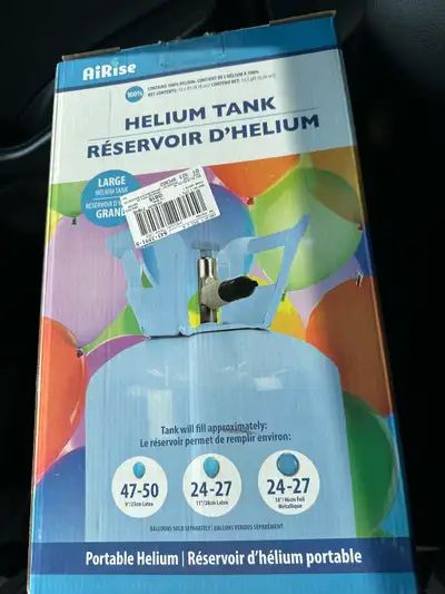 BNIB Airise Helium Tank (Large size), View more