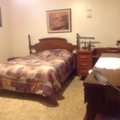 For rent a beautiful furnished apartment. All you need are some pots pans and dish cloths and you're...