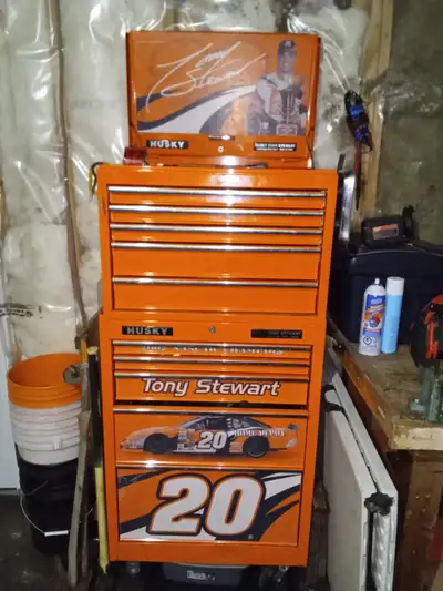 Husky Tony Stewart limited edition took chest., View more
