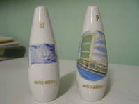 Set of Porcelain United Nations Salt and Peppers