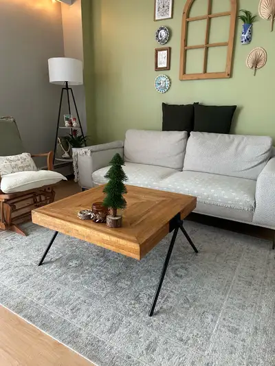 Structube teak wood coffee table , View more