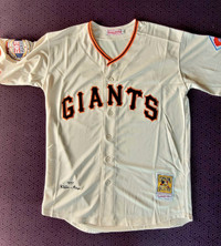 Willie Mays San Francisco New York Giants #24 Medium Jersey