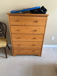 Free 5 drawer pine dresser