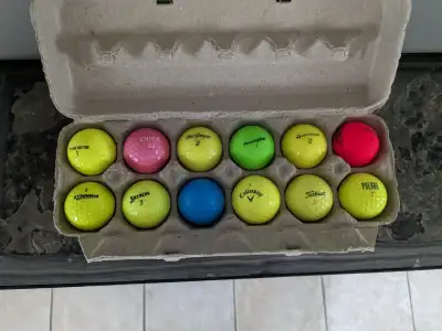 Colorful Golf Balls - Oshawa, View more