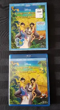 Film Disney Le livre de la Jungle 2, DVD Blu Ray, comme neuf