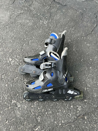 Kids rollerblades, size 12