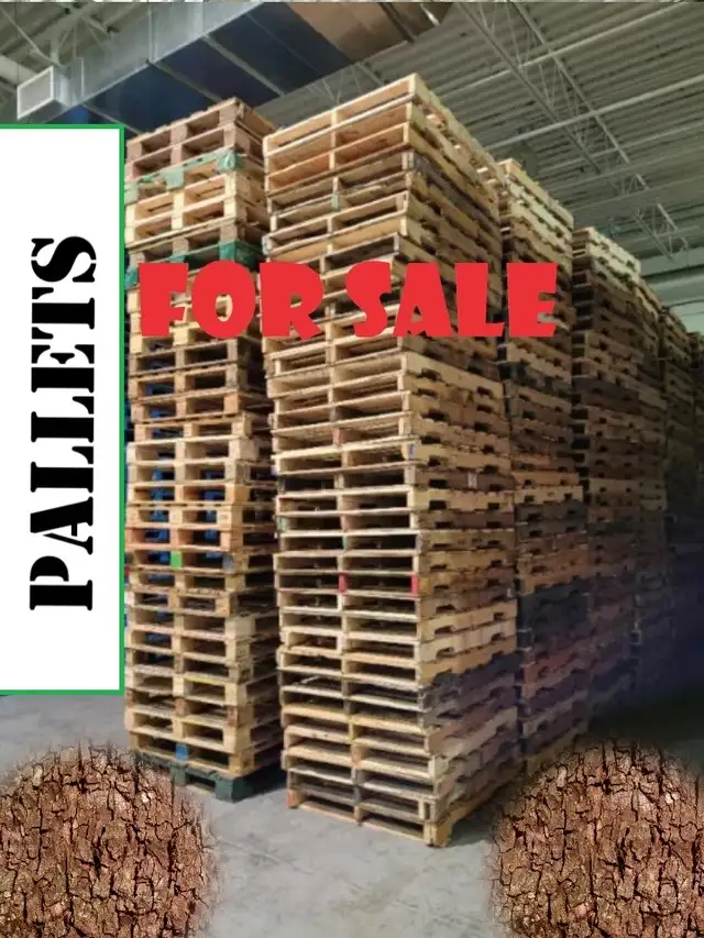 Pallets skids pallet skid indoor dry stored wood plastic COMe IN in Other in Mississauga / Peel Region - Image 7