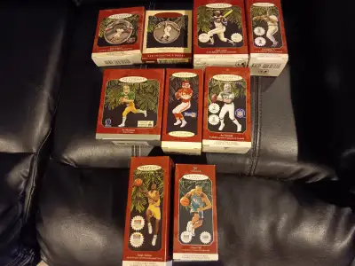 Hallmark Sports Keepsake Ornaments Baseball Football Basketball, View more