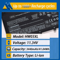 New HP Pavillion battery replacement model: HW03XL