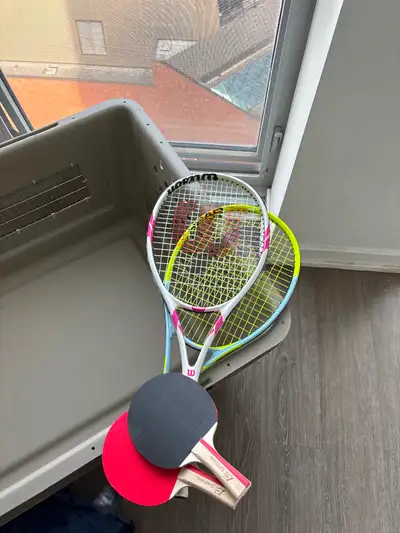 Free Wilson squash racket Free Wilson tennis racket