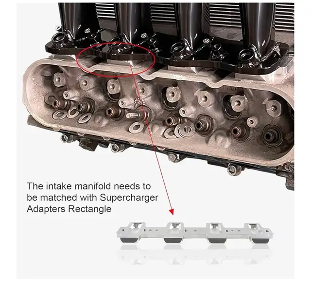 LS Intake Manifold with 102mm Throttle Body Throttle Position Se in Other in Hamilton - Image 3