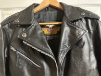 Harley Davidson Woman’s Leather Motorcycle Jacket