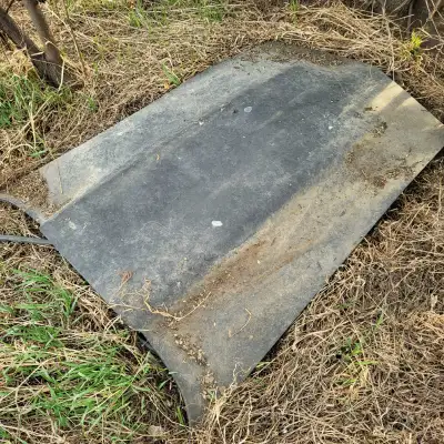 This is a used Corvette hood, as you can see from the pictures, it is in fair condition. It has some...