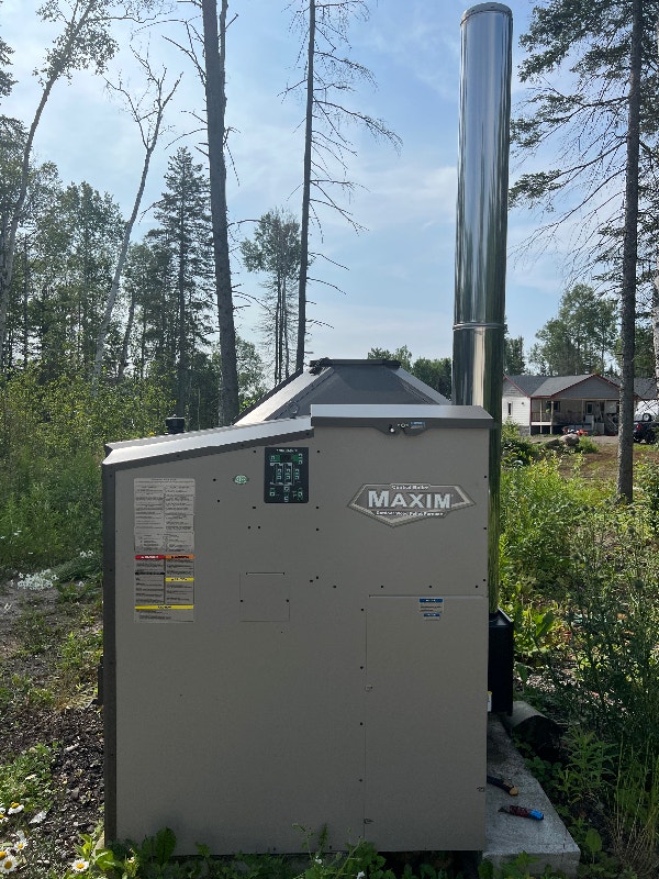 Central boiler maxim m255pe pellet boiler Heating, Cooling & Air