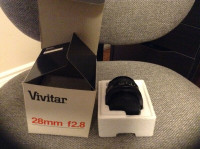 VIVITAR Close Focus Lens  Wide Angle Lens