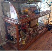 Victorian Beveled glass & Edwardia CabinetsLocated at Wetaskin,