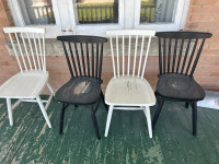 Farm style chairs