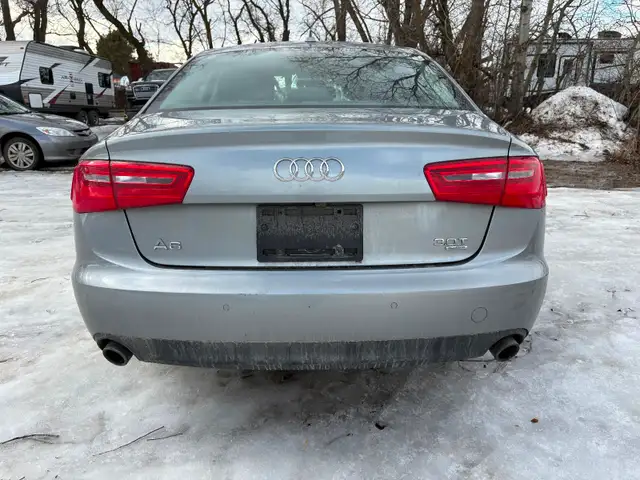 2012 Audi A6 SALVAGE TITLE506291149887262722