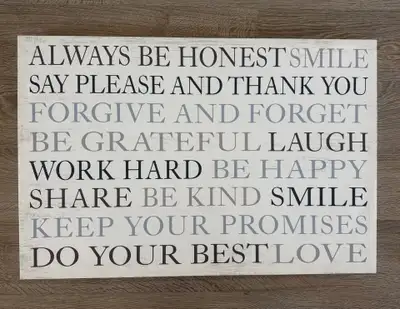 Wise Words Wall Canvas, View more