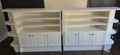 Wall Cabinet with Display Shelves, View more