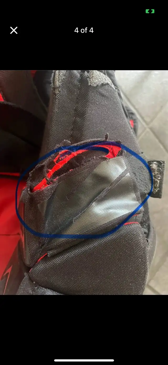 CCM goalie chest protector size intermediate xl in Hockey in Calgary - Image 5