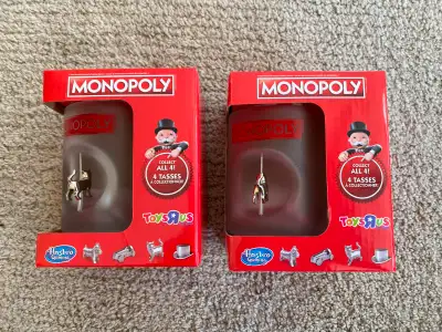 2 Monopoly Collector Glass Mugs - Cups - Toys R Us, View more