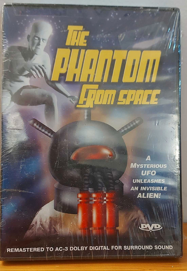 THE PHANTOM FROM SPACE (DVD) UFO, SCI-FI CULT CLASSIC, Brand New in CDs, DVDs & Blu-ray in Markham / York Region