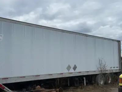 Trailer been using it for storage for my race car can be Dikiverys locally for $200.00 extra it’s 53...