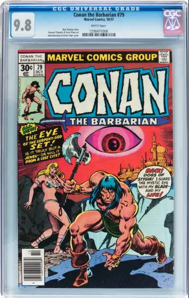 CONAN THE BARBARIAN 79 CGC 9.8, View more