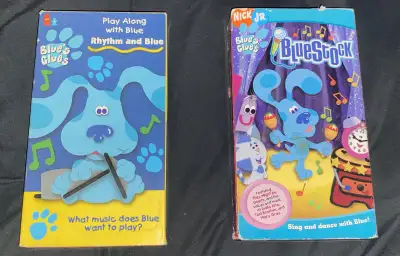 Blue's Clues VHS Blue Stock $20 Rhythm and Blue $5, View more