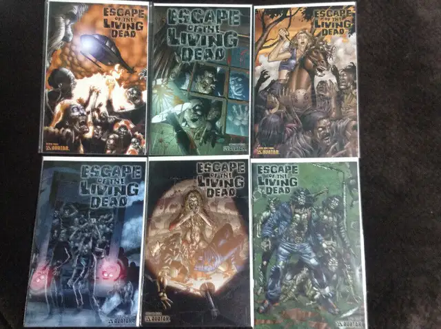 Escape of the Living Dead Complete Comics Series