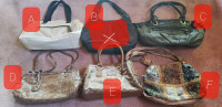 Various Women's Handbags
