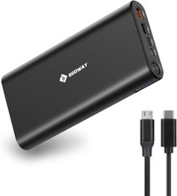 EGOWAY 27000mAh Supports 100Wh Output PD Power Bank Ext. Battery