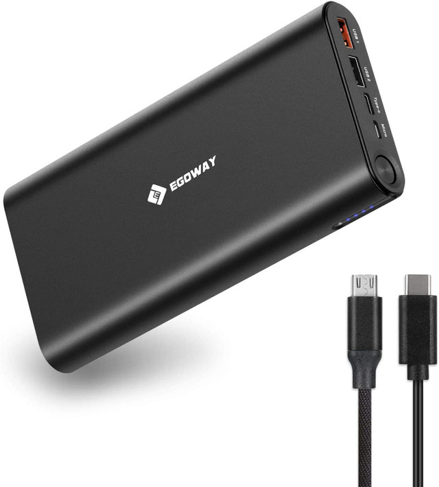 EGOWAY 27000mAh Supports 100Wh Output PD Power Bank Ext. Battery in Other in City of Toronto