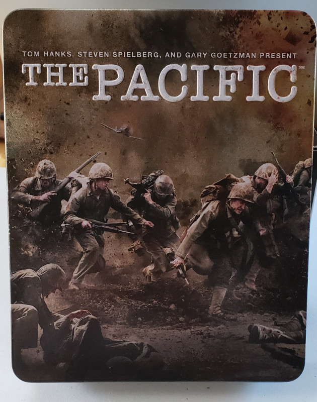 The Pacific Miniseries Blu-ray in Steelcase Tin Case & PhotoBook in CDs, DVDs & Blu-ray in Oakville / Halton Region