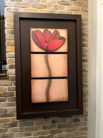 Tableau Fleur 20x40 po, View more