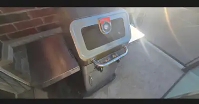 Barbecue paderno incl 2 propane tanks and cover, View more