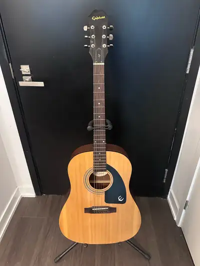 Epiphone AJ-100 Acoustic Guitar – Great Condition, View more