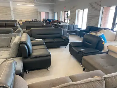 Complete 3 pieces Couch set for $799, View more