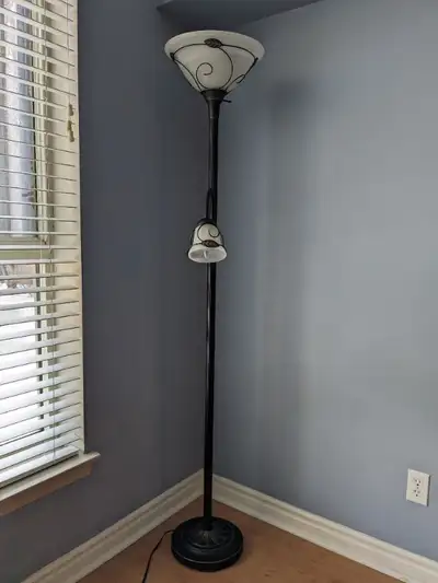 Tall corner lamp (bedroom or living room (READ AD), View more