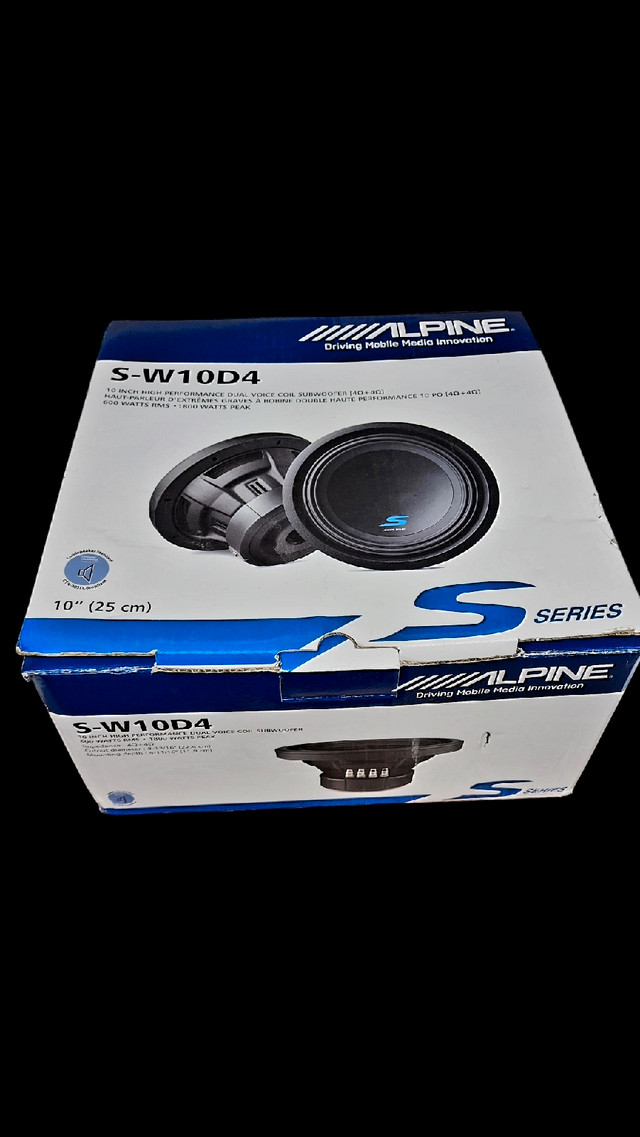 New Alpine 10inch type s in Audio & GPS in Pembroke